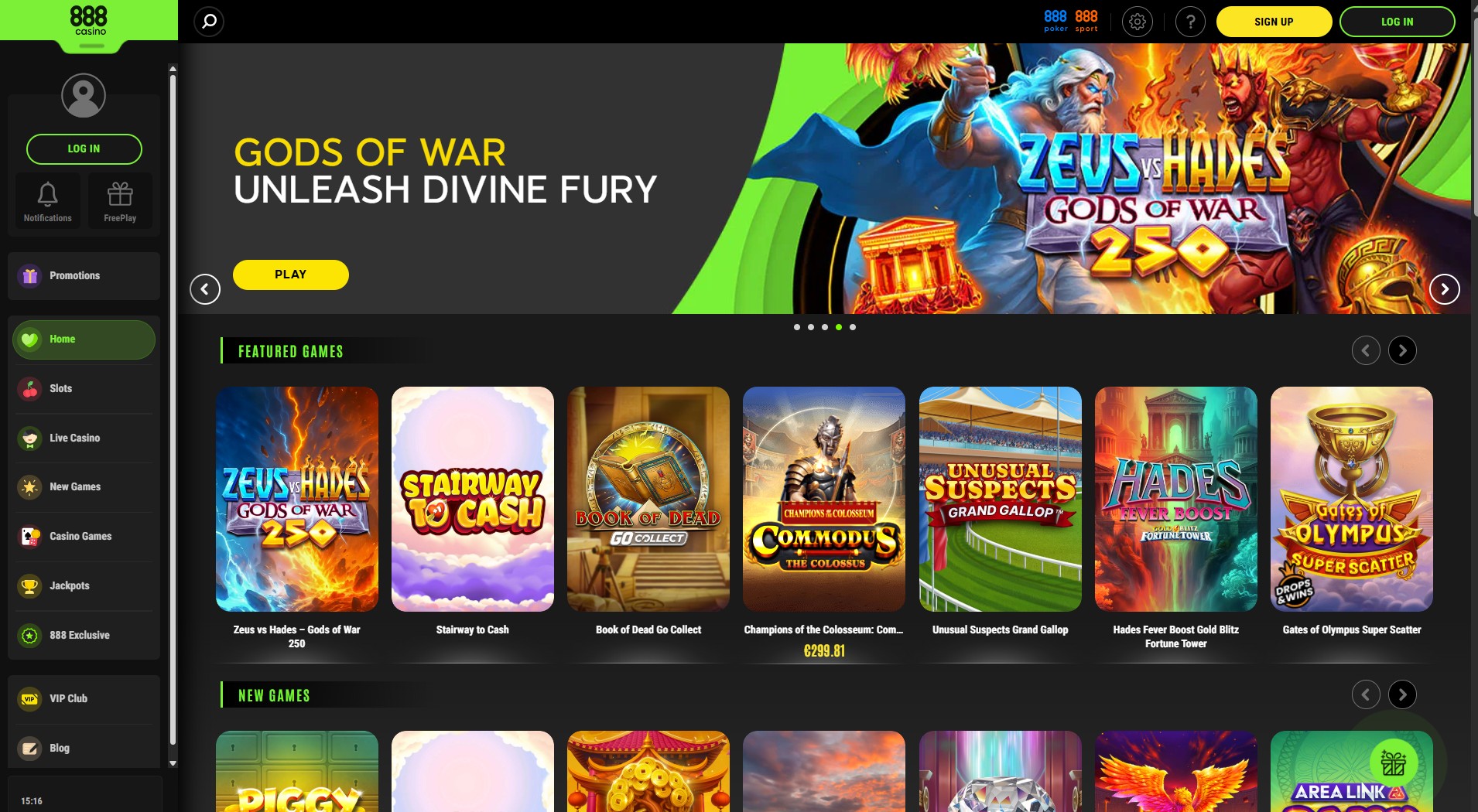 5. 888 Casino